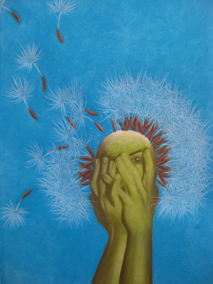 Dandelions and Bad Hair Days Book Cover Art